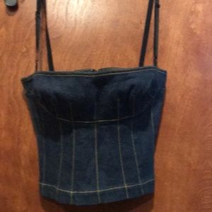 Dolce and Gabbana bustier top